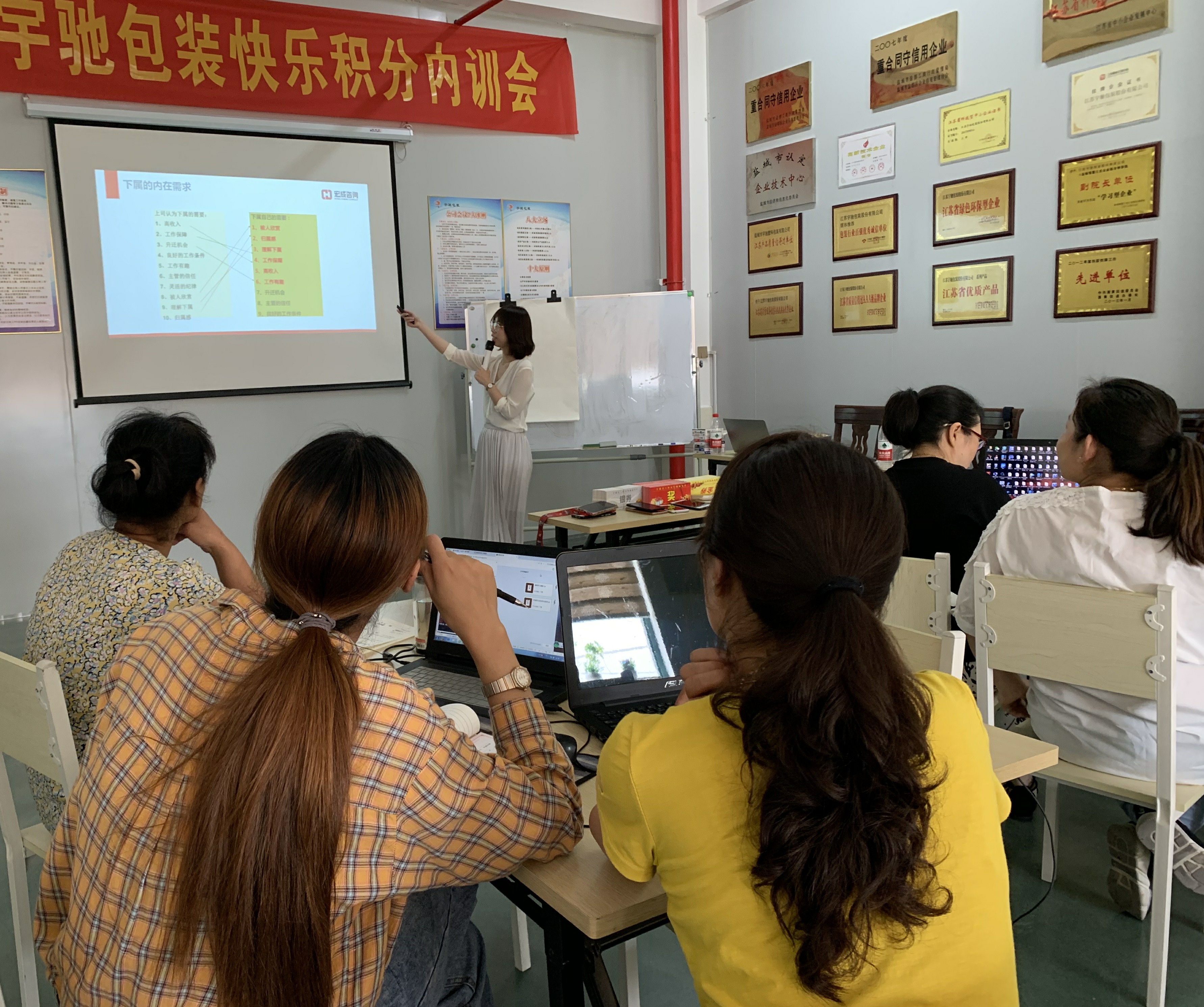 落地快訊｜宏成咨詢?nèi)珒?yōu)績(jī)效導(dǎo)師團(tuán)隊(duì)，走進(jìn)江蘇宇馳包裝?！